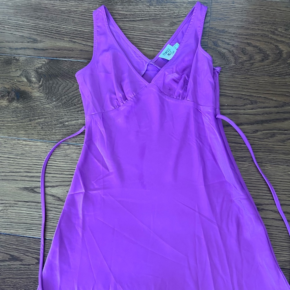 princess polly purple dress, size 2